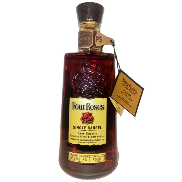 Four Roses Private Barrel Select Single Barrel Barrel Strength Kentucky Straight Bourbon Whiskey